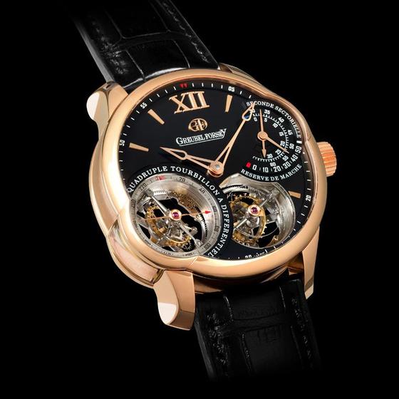 Greubel Forsey QUADRUPLE TOURBILLON Red Gold watch replica